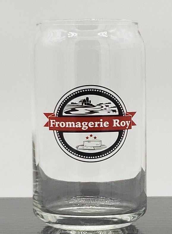 VERRE À BIÈRE STYLE CANNETTE - FROMAGERIE ROY