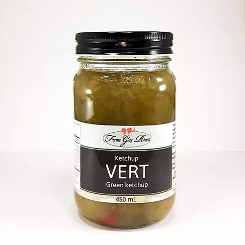 Ketchup vert - Green ketchup - Fromagerie Roy